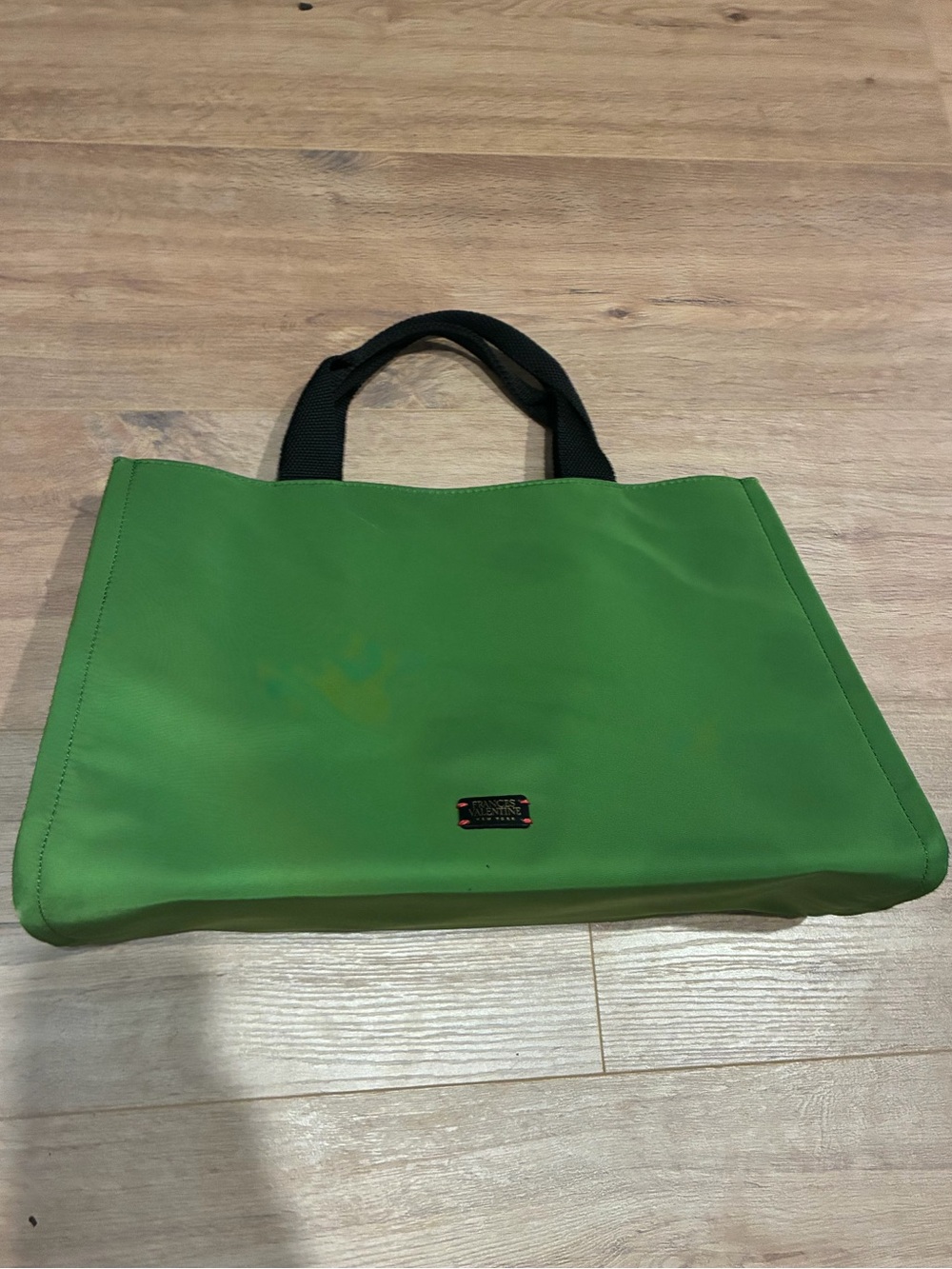 NWT Frances Valentine Green Tote Bag